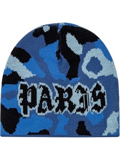 Supreme Paris Camo beanie