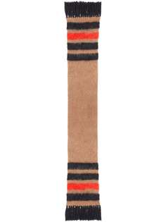 Burberry полосатый шарф