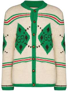 Gucci кардиган с логотипом GG