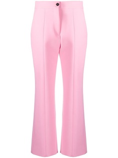 MSGM укороченные брюки с завышенной талией