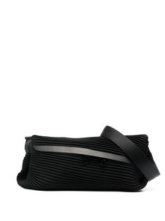 Pleats Please Issey Miyake поясная сумка с плиссировкой