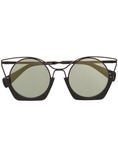 Yohji Yamamoto солнцезащитные очки с эффектом градиента