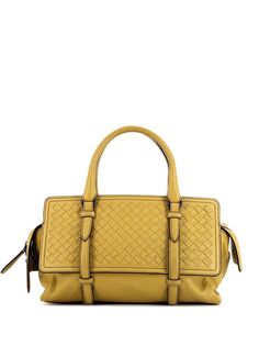 Bottega Veneta Pre-Owned сумка-тоут Duo с плетением Intrecciato