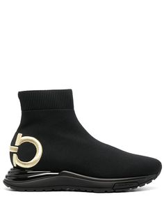 Salvatore Ferragamo кроссовки с декором Gancini