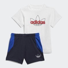 Комплект: футболка и шорты adidas SPRT Collection