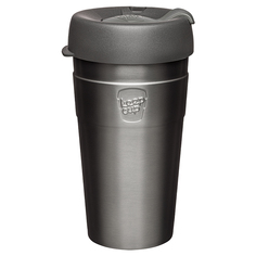 Термокружка кeepcup thermal l 454 мл nitro (keepcup) серый 16 см.