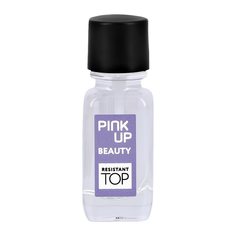 Верхнее покрытие для ногтей блеск и стойкость цвета BEAUTY shine and resistant Pink UP