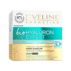 Крем-концентрат для лица BIO HYALURON EXPERT 30+ глубоко увлажняющий Eveline