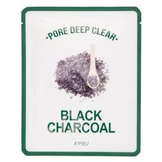 Маска для лица APIEU глубоко очищающая с древесным углем A'pieu