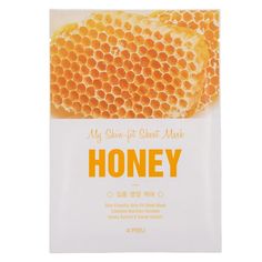 APIEU Маска для лица MY SKIN-FIT SHEET MASK с экстрактом меда (питательная) A'pieu