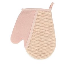Мочалка-рукавица для тела DECO. розовая (нейлон)