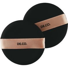 DECO. Пуховки-кушон для макияжа DECO. круглые