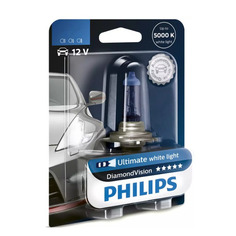 Лампа автомобильная галогенная Philips 12342DVB1, H4, 12В, 60Вт, 1шт