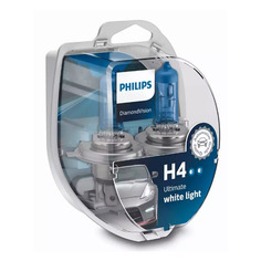 Лампа автомобильная галогенная Philips 12342DVS2, H4, 12В, 60Вт, 2шт