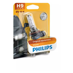 Лампа автомобильная галогенная Philips 12361B1, H9, 12В, 65Вт, 1шт