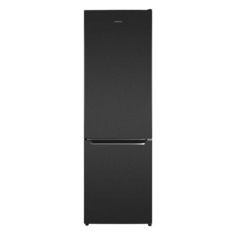Холодильники Холодильник MAUNFELD MFF176SFSB, двухкамерный, черный