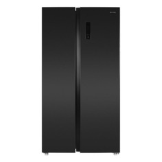 Холодильник MAUNFELD MFF177NFSB двухкамерный черный