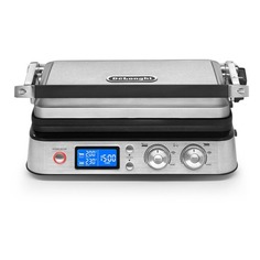 Электрогриль DeLonghi CGH1030D, серебристый и черный [0179510003]