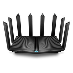 Wi-Fi роутер TP-LINK Archer AX90, AX6600, черный