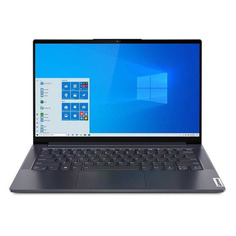 Ультрабук LENOVO Yoga Slim7 14ITL05, 14", IPS, Intel Core i5 1135G7, Intel Evo 2.4ГГц, 16ГБ, 512ГБ SSD, Intel Iris Xe graphics , Windows 10, 82A3004PRU, серый