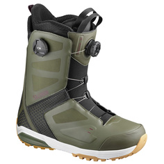 Ботинки сноубордические Salomon 19-20 Dialogue Focus Boa Dark Olive/Fig/Black - 40,5 EUR