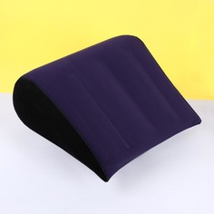 Подушка надувная, 67 × 18 × 11 см, цвет синий Onlitop