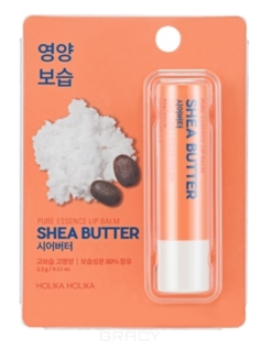Domix, Бальзам для губ с маслом ши Pure Essence Shea Butter Lip Balm, 3.3 г Holika Holika