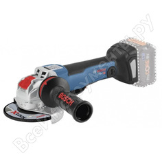 Аккумуляторная угловая шлифмашина bosch gwx 18v-10 06017b0100
