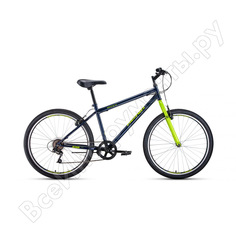 Велосипед altair mtb ht 26 1.0 26, рост 17, 2019-2020, темно-синий/зеленый rbkt0mn66004