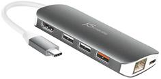 Адаптер j5create USB-C Multi Adapter-HDMI (темно-серебристый)