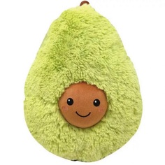 Мягкая игрушка Lemon Tree Фрукты Авокадо, 60 см 60 см цвет: зеленый