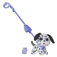 Мягкая игрушка FurReal Friends Озорной питомец (большой) Dog цвет: белый/черный
