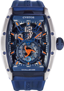 Швейцарские мужские часы в коллекции Challenge Jet-Liner Мужские часы CVSTOS Jetliner-II-PS-TI-Blue