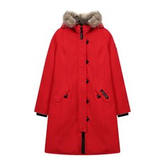 Пуховая парка Brittania с меховой отделкой Canada Goose