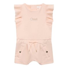 Хлопковый комбинезон Chloé