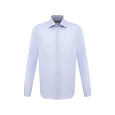 Сорочка из хлопка и льна Canali