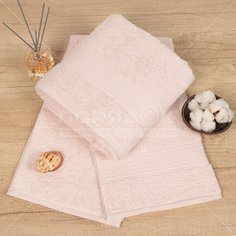 Полотенце банное, 70х140 см, Cleanelly, 460 г/кв.м, розовое ПТХ-701-03732