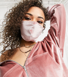 Эксклюзивный набор из 2 велюровых масок для лица разных цветов Fashionkilla-Многоцветный