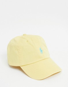 Желтая кепка с логотипом Polo Ralph Lauren-Желтый