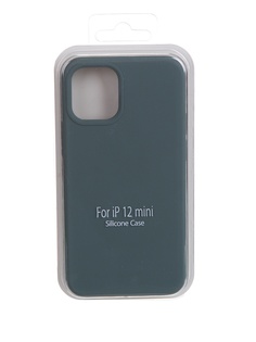 Чехол Krutoff для APPLE iPhone 12 Mini Silicone Case Dark Olive 11138