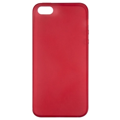 Чехол Red Line iBox Crystal iPhone 5/5S/SE красный
