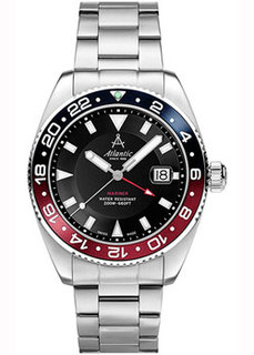 Швейцарские наручные мужские часы Atlantic 80575.41.61. Коллекция Mariner
