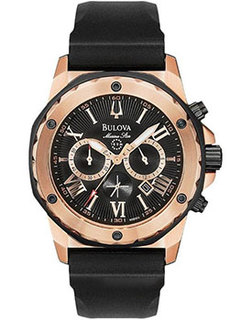 Японские наручные мужские часы Bulova 98B104. Коллекция Marine Star