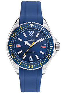 Швейцарские наручные мужские часы Nautica NAPCPS014. Коллекция Crandon Park
