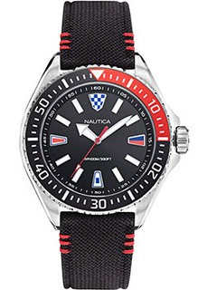 Швейцарские наручные мужские часы Nautica NAPCPS010. Коллекция Crandon Park