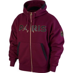 Худи Толстовка Paris Saint-Germein Fleece Travel Full Zip Jordan