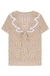 Шелковая блузка Miu Miu
