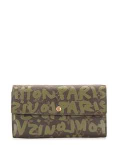 Louis Vuitton кошелек Sara pre-owned из коллаборации со Stephen Sprouse