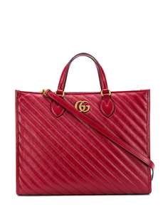 Gucci сумка-тоут GG Marmont среднего размера