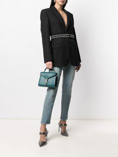 Saint Laurent сумка-тоут с логотипом